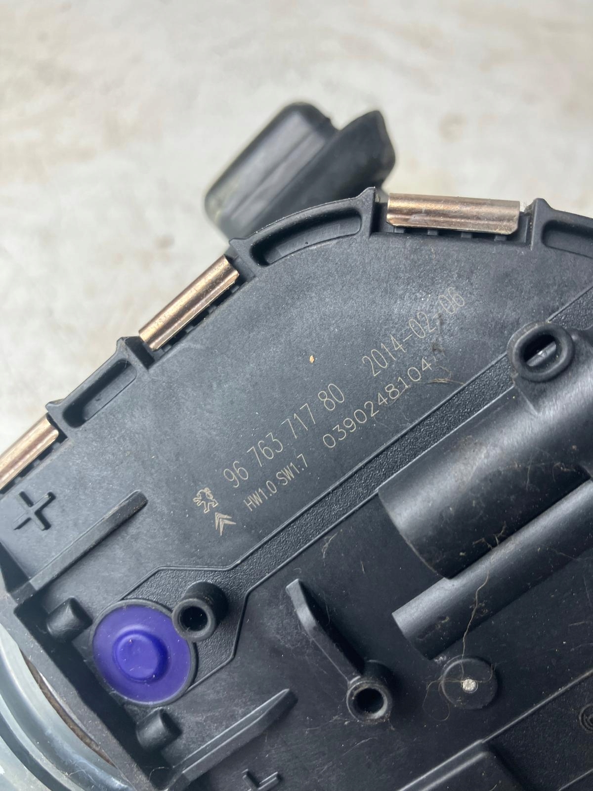 Motor Wischer rechts CITROEN C4 PICASSO II 9676371780