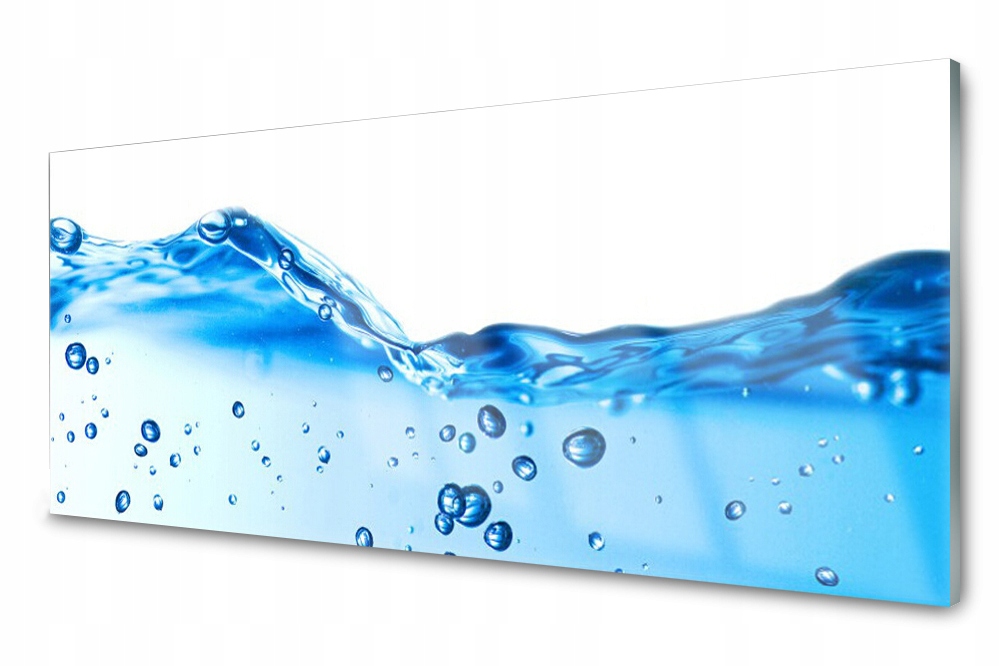 Sklenený panel do kuchyne Dekor Voda 125x50
