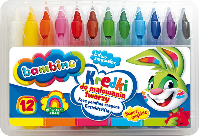 

Kredki Bambino Do Malowania Twarzy