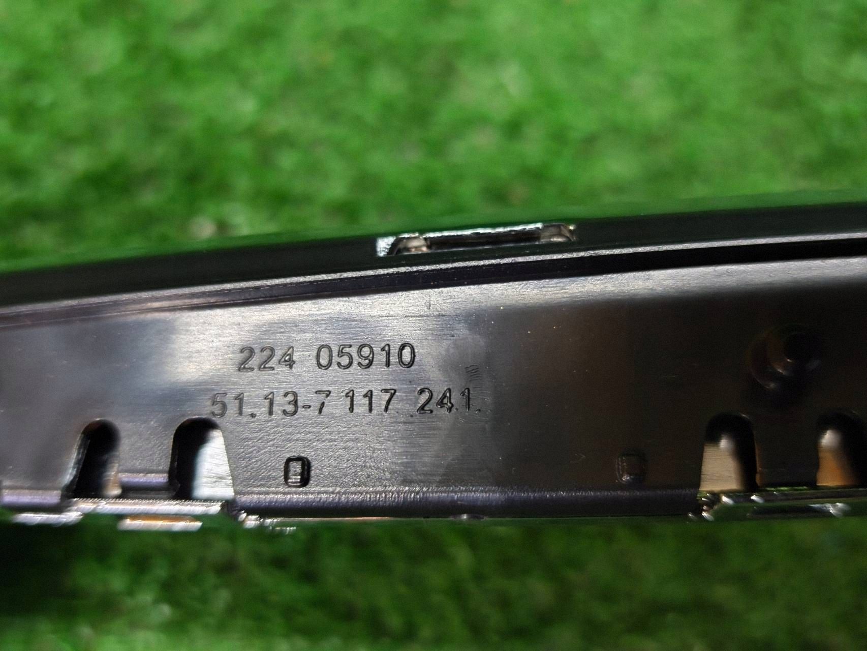 moulding bonnets left BMW 3 E90 E91 POLCAR