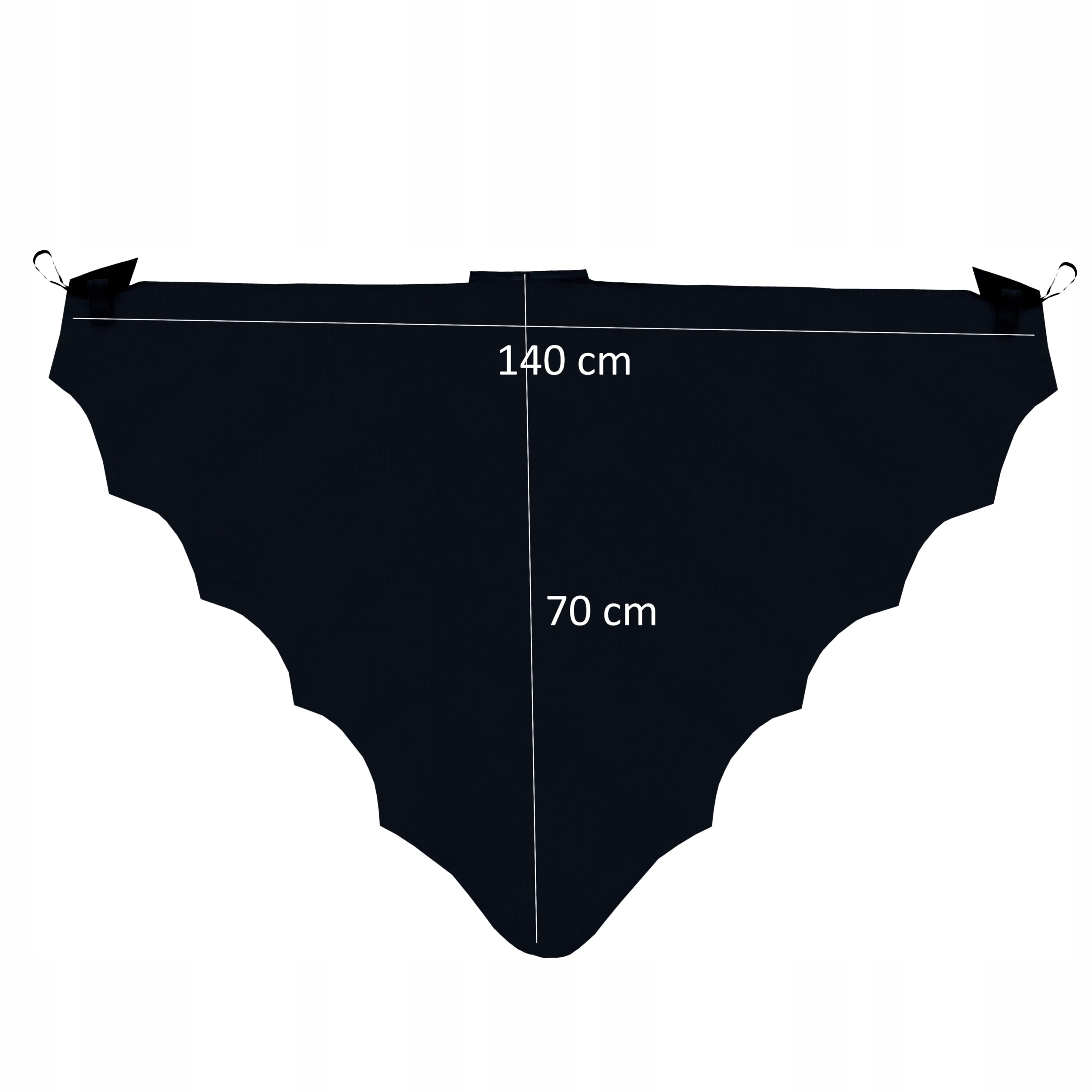 Strój Nietoperza Draculi Bartman peleryna r. 116-146 Płeć Chłopcy