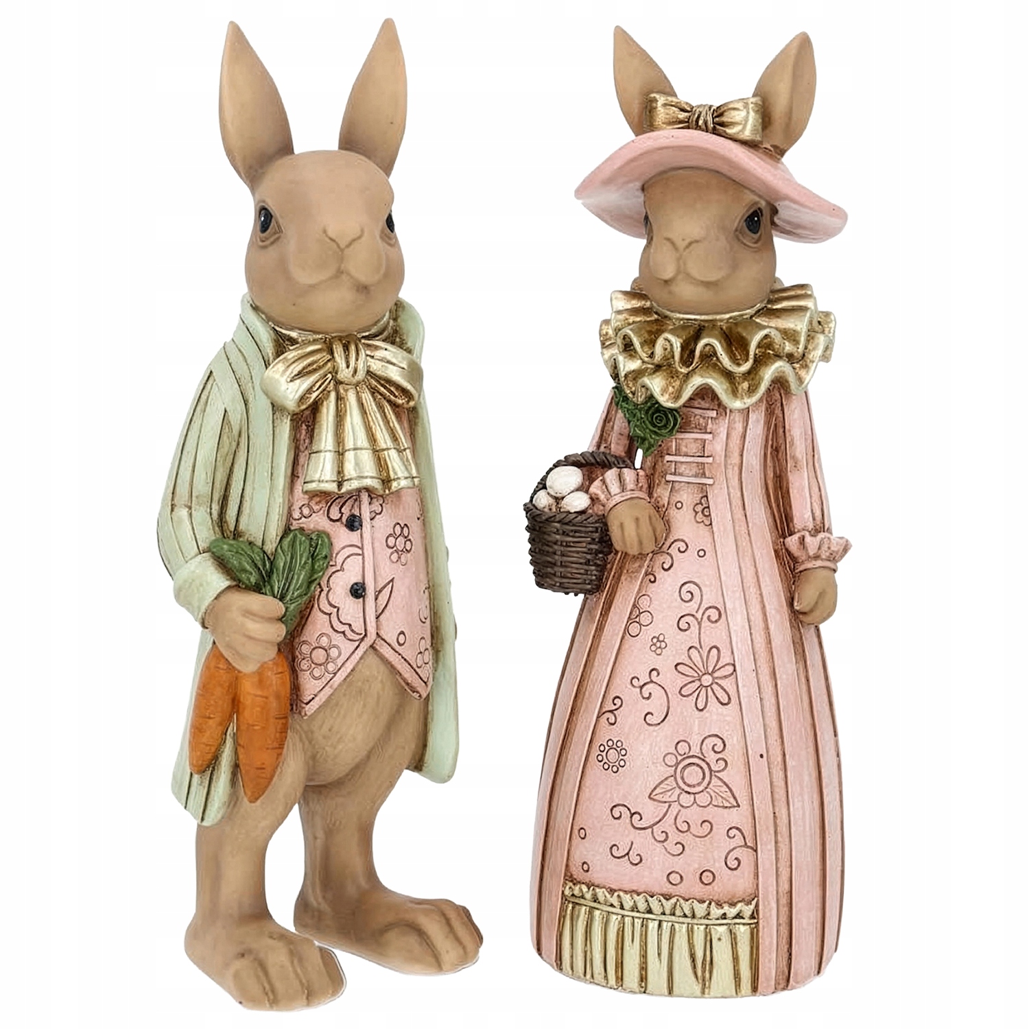 Veľkonočný Zajac 30 cm 2 ks Zajačik Veľkonočná Figúrka na Veľkú noc