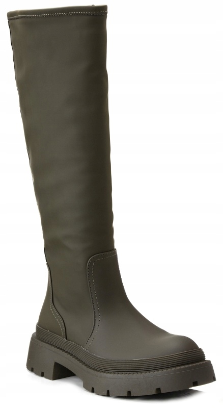 

Kozaki workery damskie D-a 1396 ocieplane khaki 39