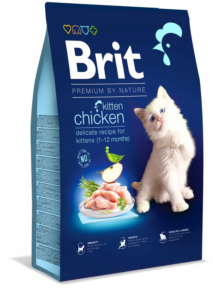 Brit Premium by Nature Cat Kitten Chicken 8kg