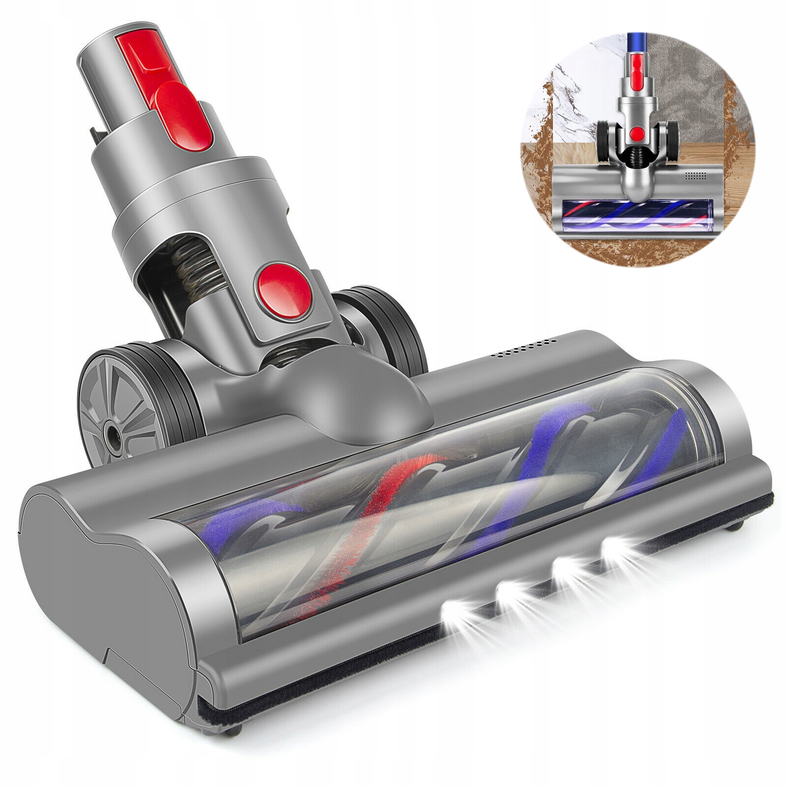 Měkký Led Kartáč Pro Vysavač Dyson V7V8V10V11