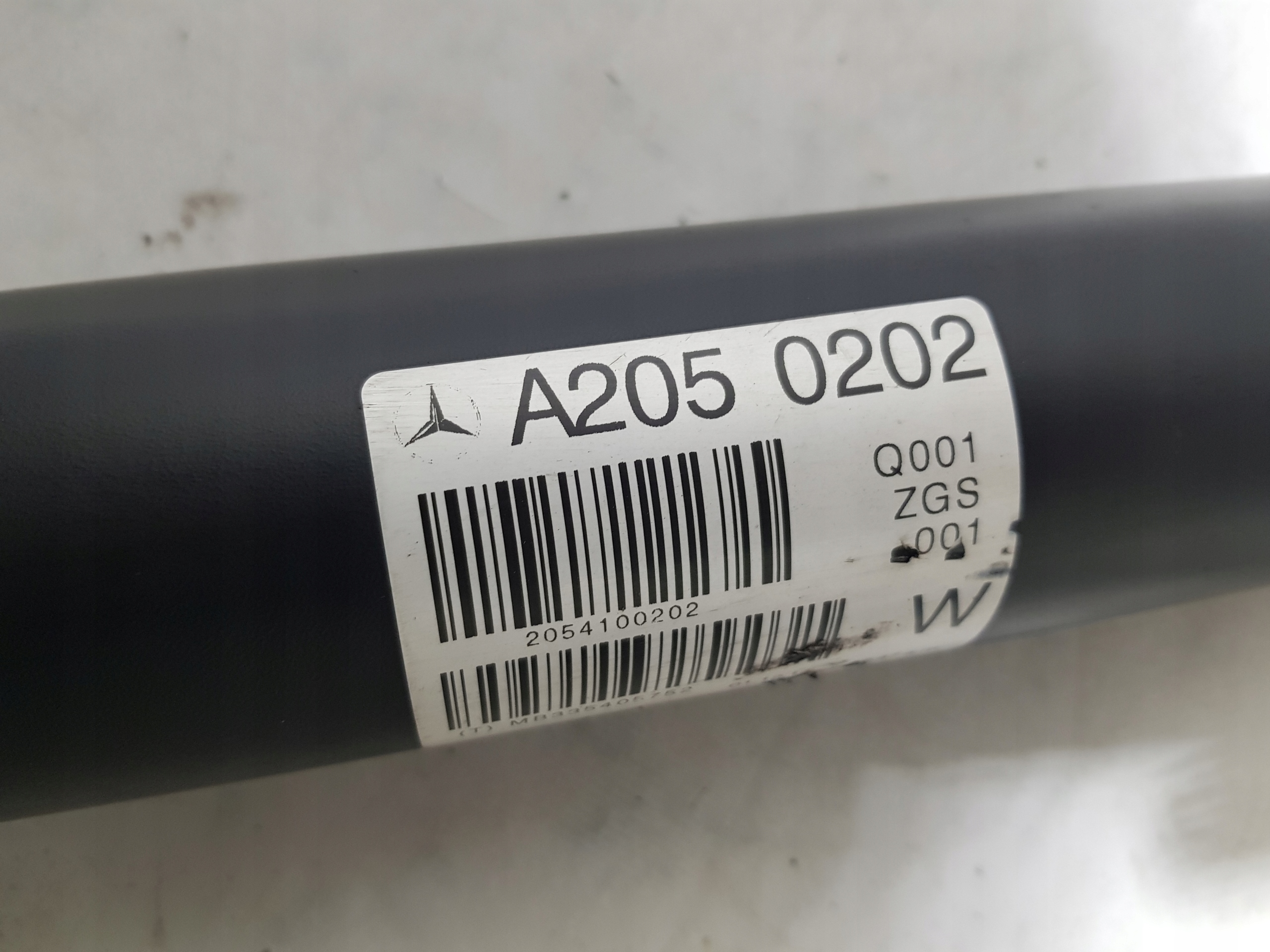 cardan MERCEDES W205 A2050202 2.2 CDI