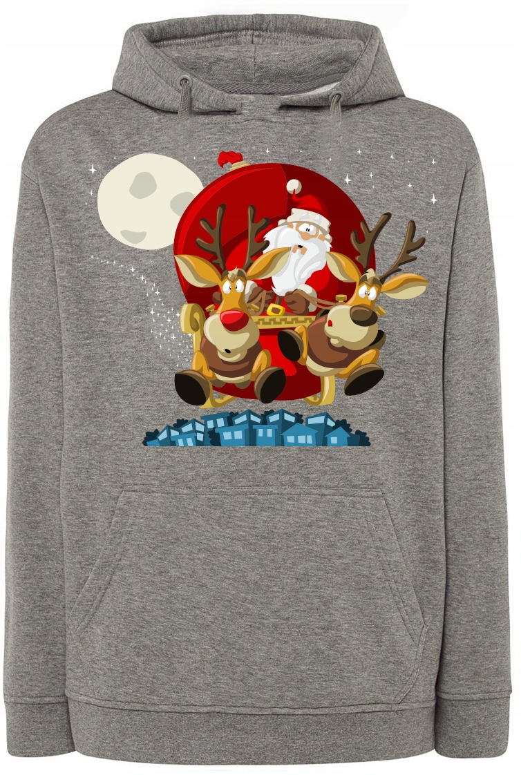 Pánská mikina s potiskem Mikuláš r.XL