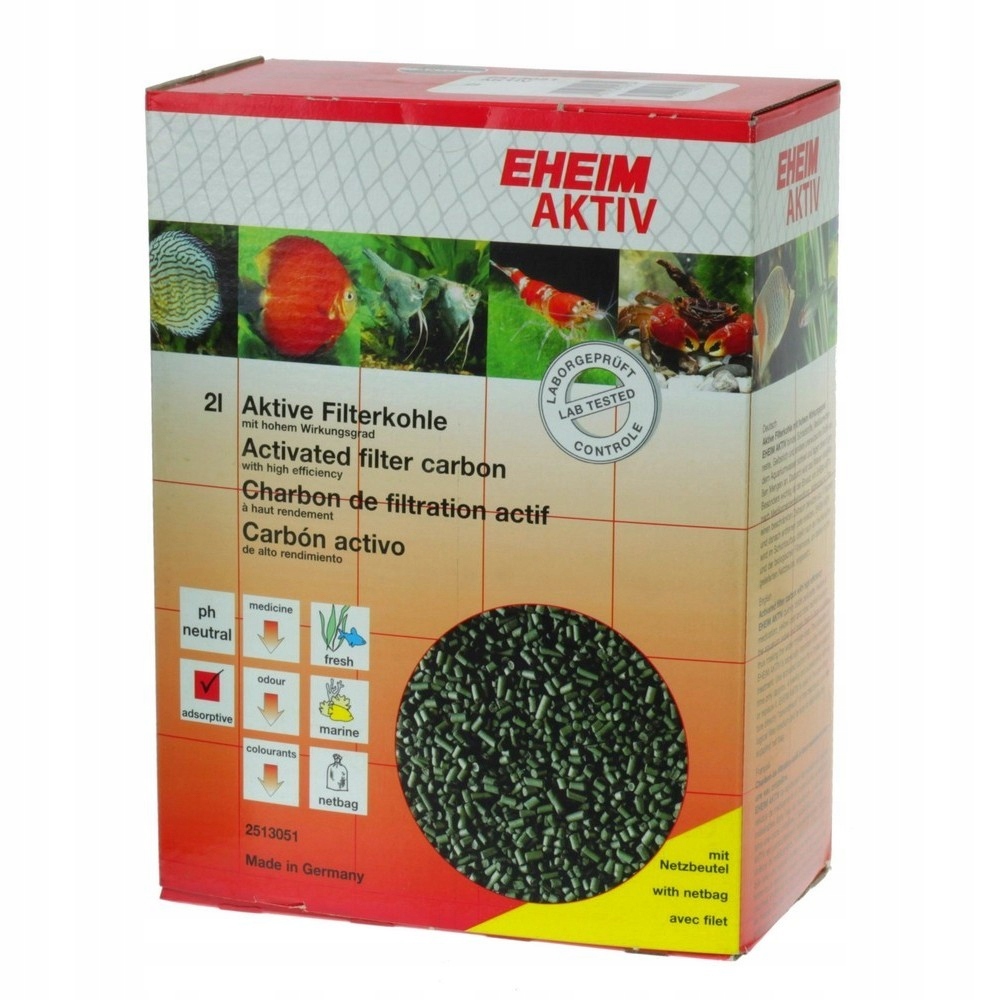 Levně Aktivní Uhlí, Vložka Do Filtru Akvária, Čištění Vody, Karbon, 2 Litry