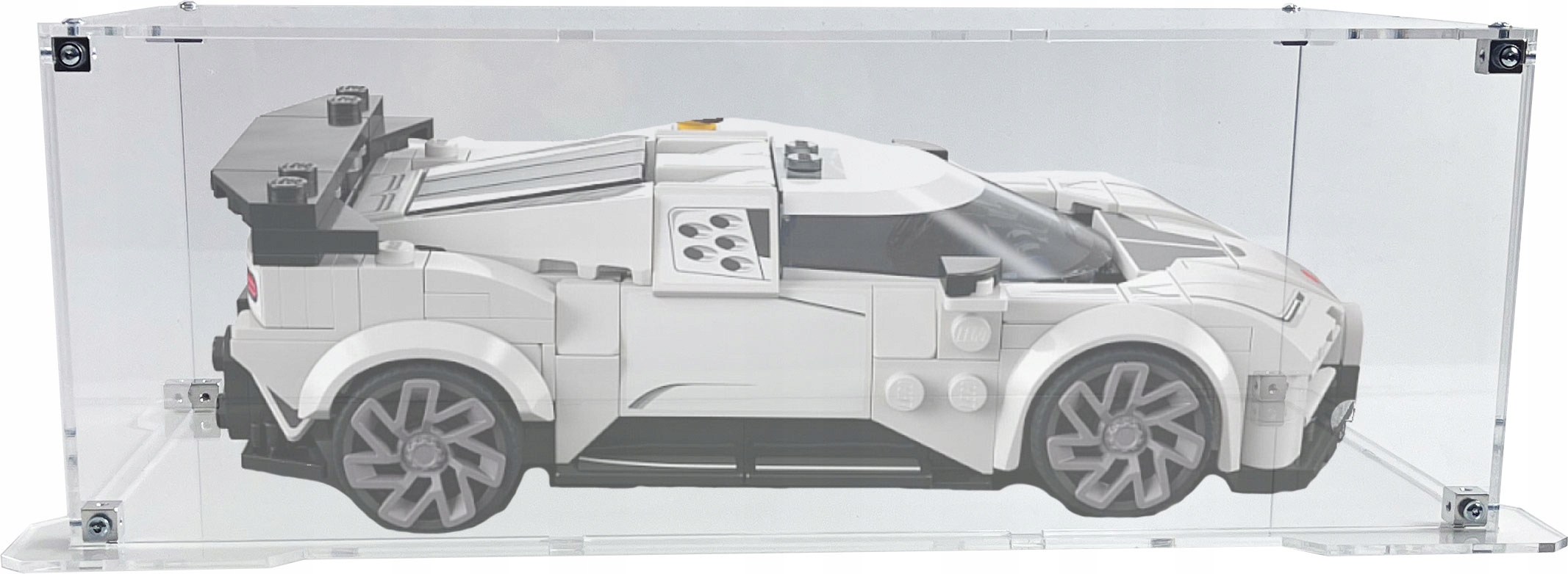 Vitrína s podstavcem Drewlandia pro sadu Lego 77240 Bugatti Centodieci