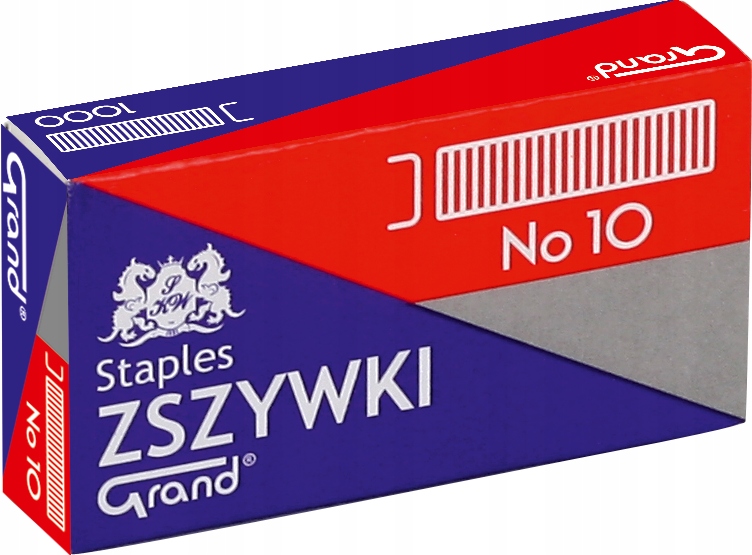 

Zszywki Grand nr10 8000szt srebrny