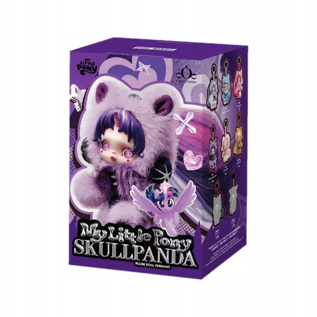 ORYGINALNE POP MART SKULLPANDA x MYLITTLE PONY
