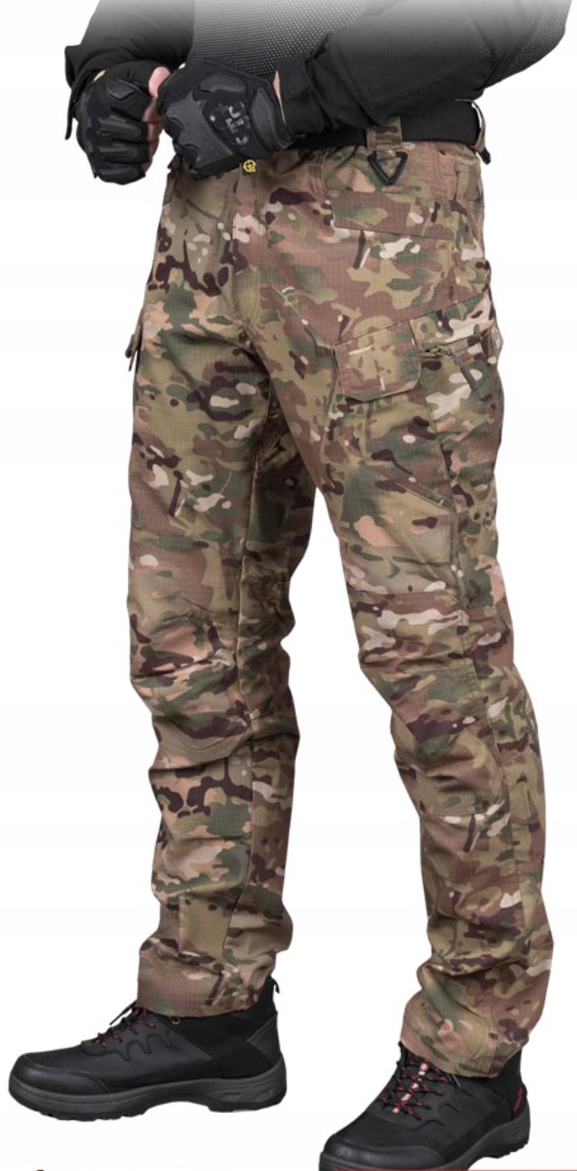 

Spodnie Wojskowe Bojówki Taktyczne Moro Camo XXL