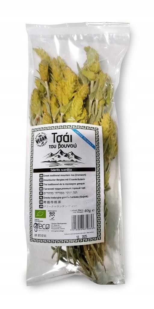 

Gojnik Grecki Sideritis Scardica Herbata 40G Greco