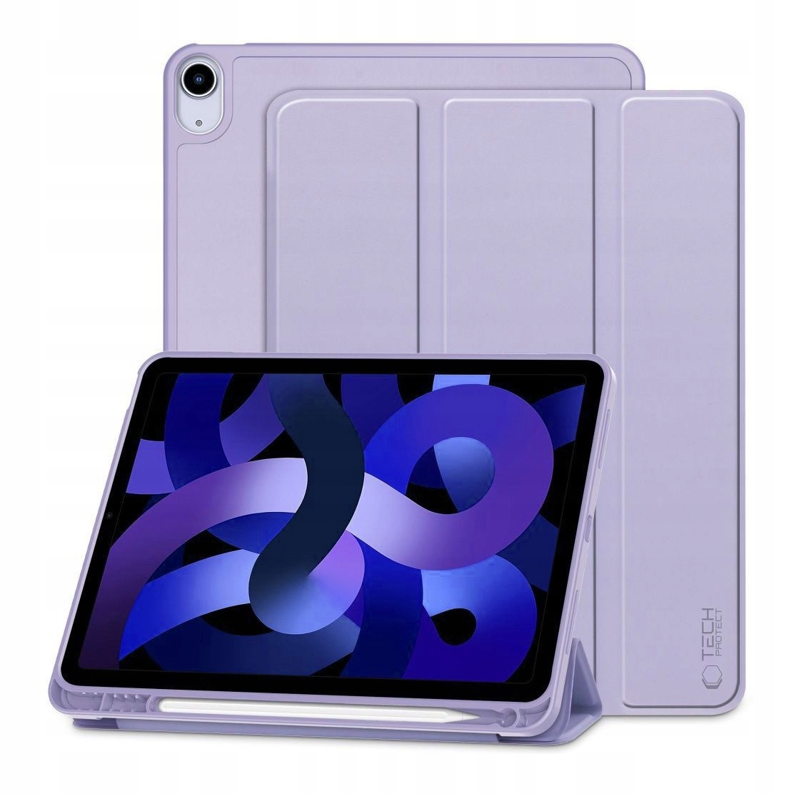 Etui do iPad Air 4 5 Tech-Protect Sc Pen fioletowe