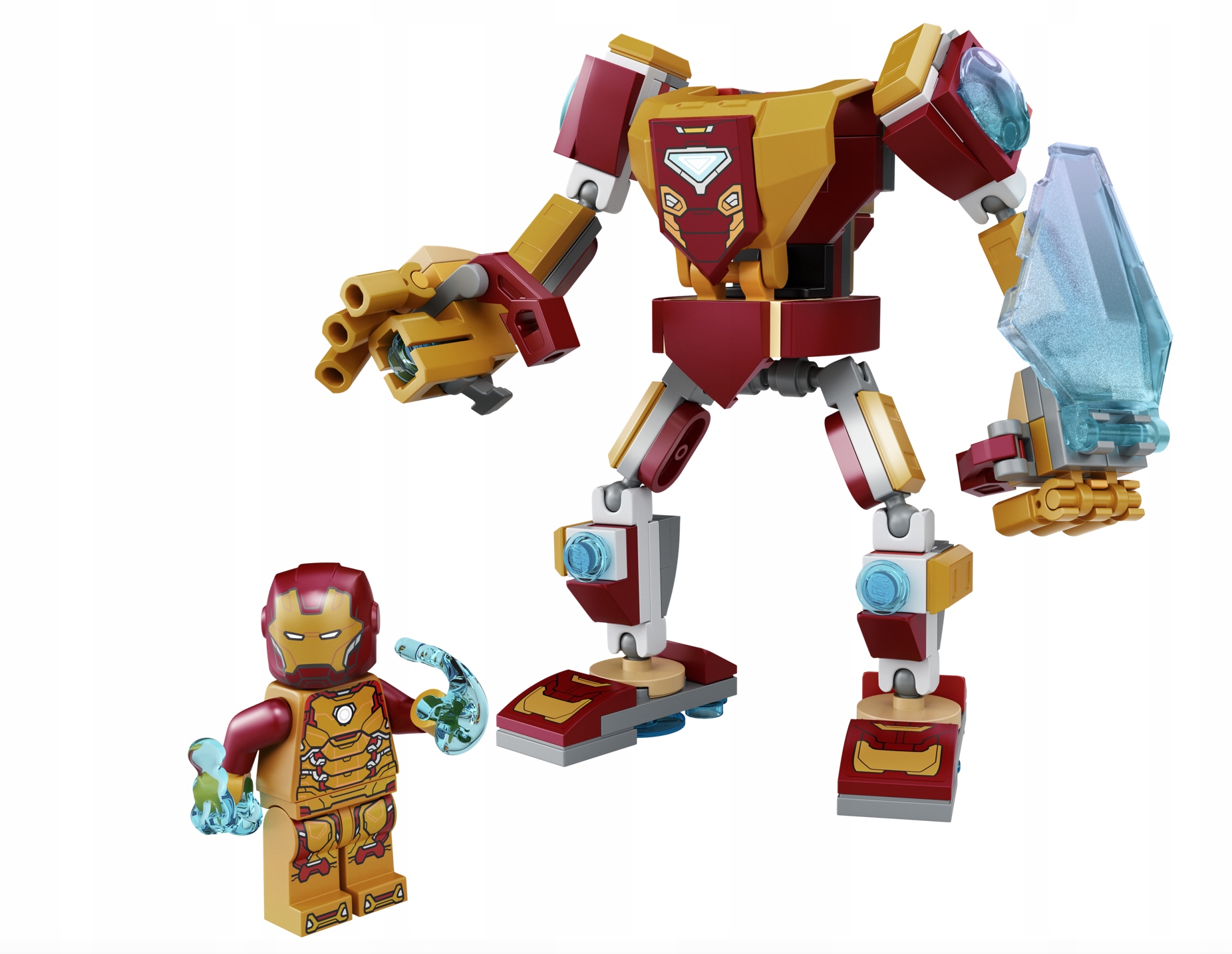 KLOCKI LEGO MARVEL AVENGERS MECH FIGURKA IRON MANA PREZENT DLA 7,8,9 LATKA Marka LEGO