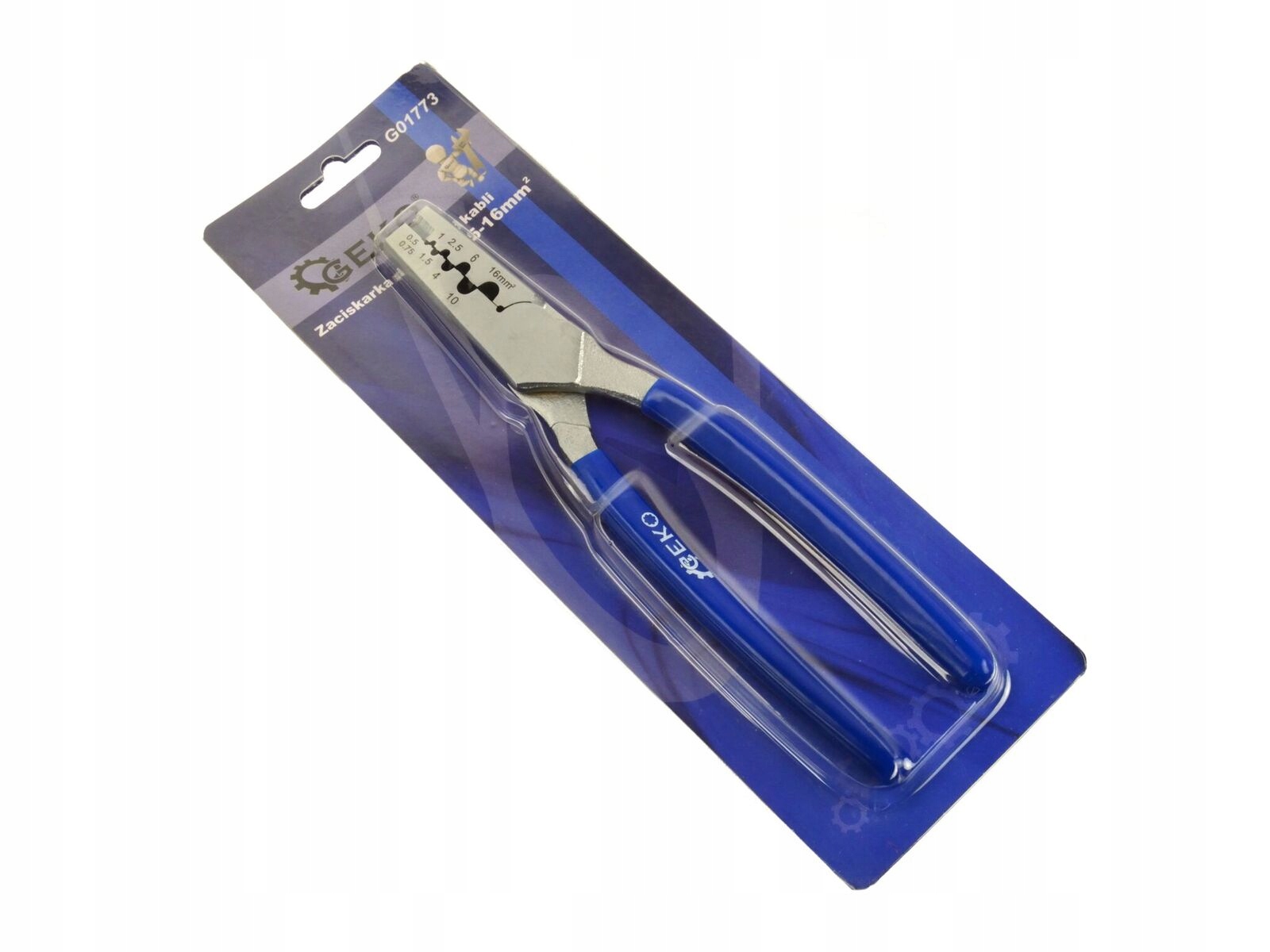 ZACISKARKA DO TULEJEK KOŃCÓWEK KABLI 0,5-16MM2 Model G01773