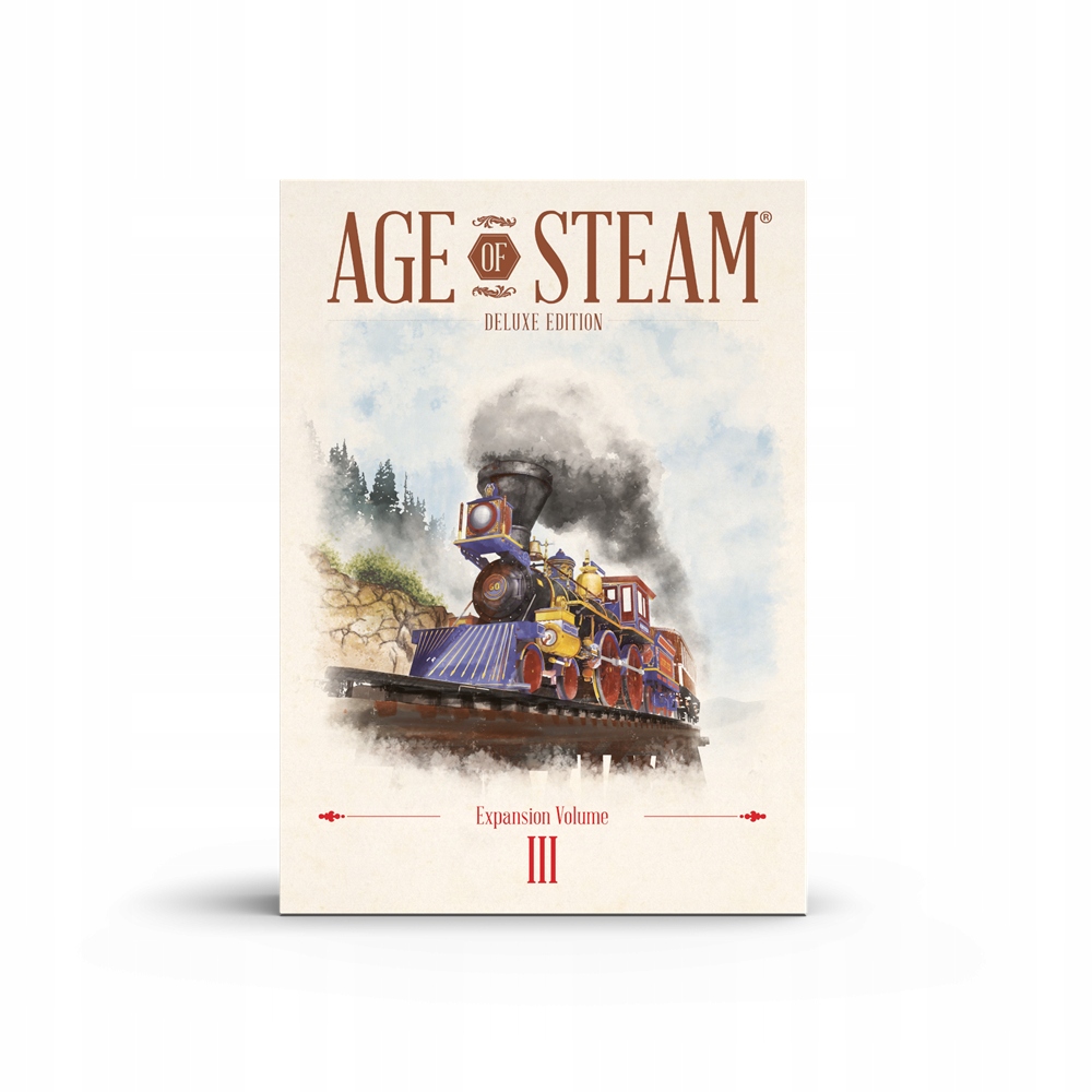 Gra Planszowa Age Of Steam Deluxe: Expansion Volume III (edycja Angielska)
