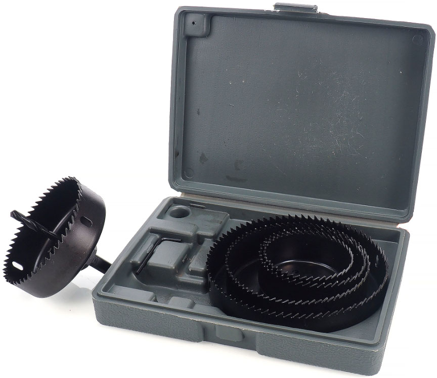 

Zestaw Otwornic Frezów Do Drewna 8 el 51-102 mm