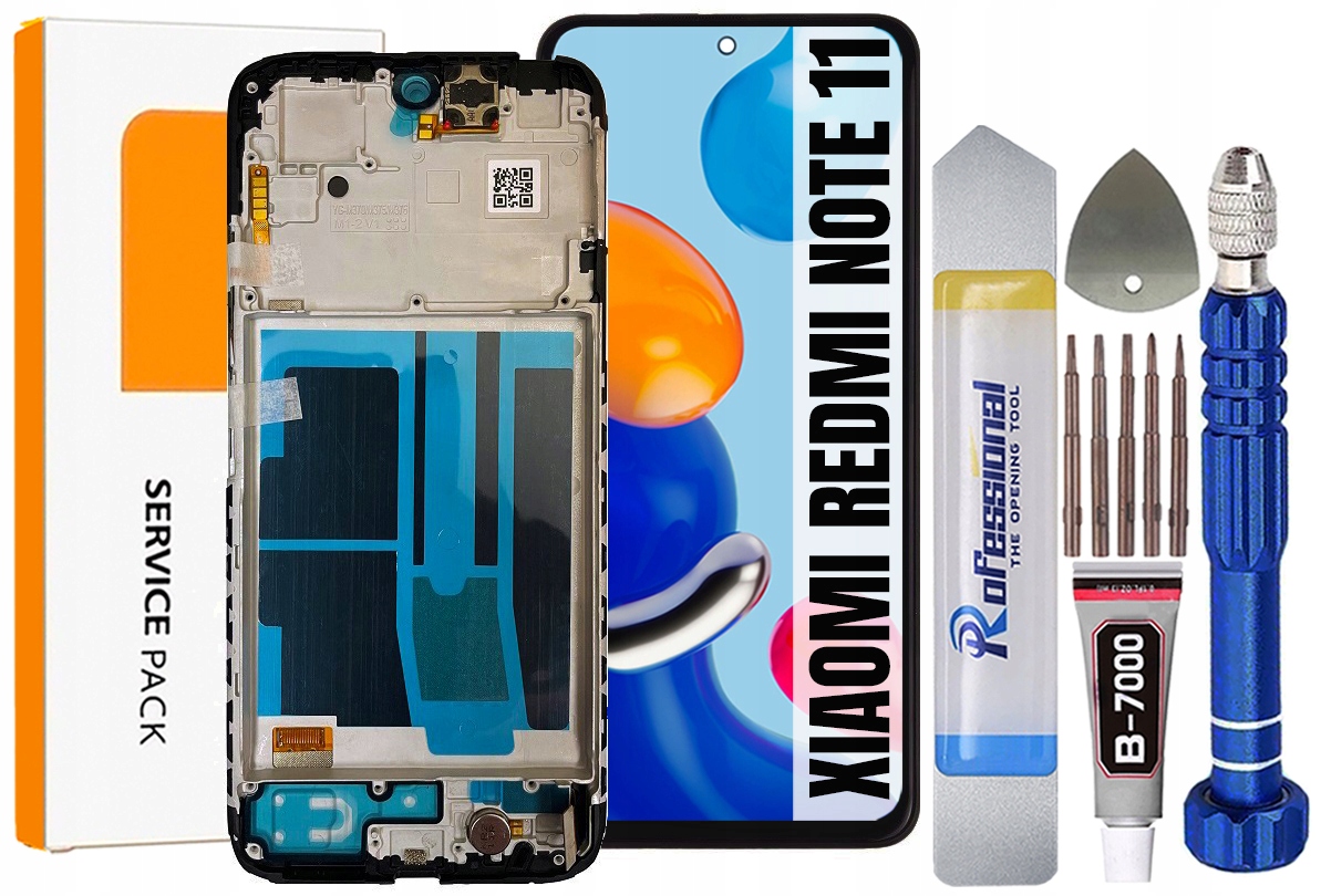 Displej Pro Xiaomi Redmi Note 11 Originál Oem Displej Rámeček