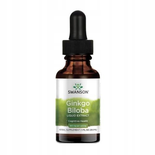 

Swanson Ginkgo Biloba liquid ekstrakt 29,6 ml