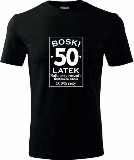 

Koszulka Na 50 Urodziny Super Prezent T-shirt