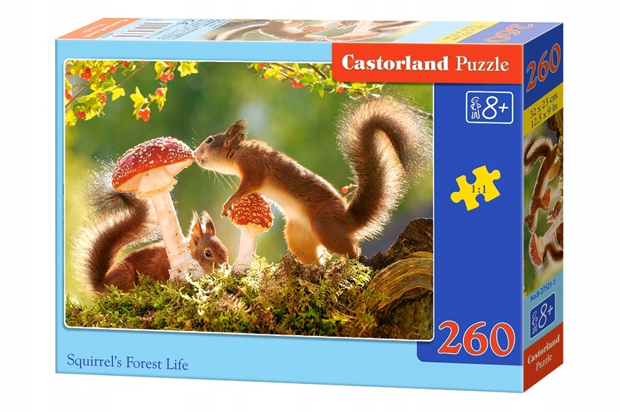 

Puzzle 260 el. B-27521-1 Squirrels' Forest Life