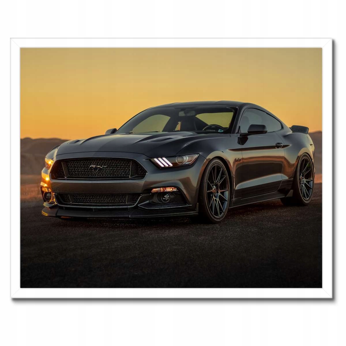 Plakáty v rámu 50x40 Ford Mustang vyrobené v Usa
