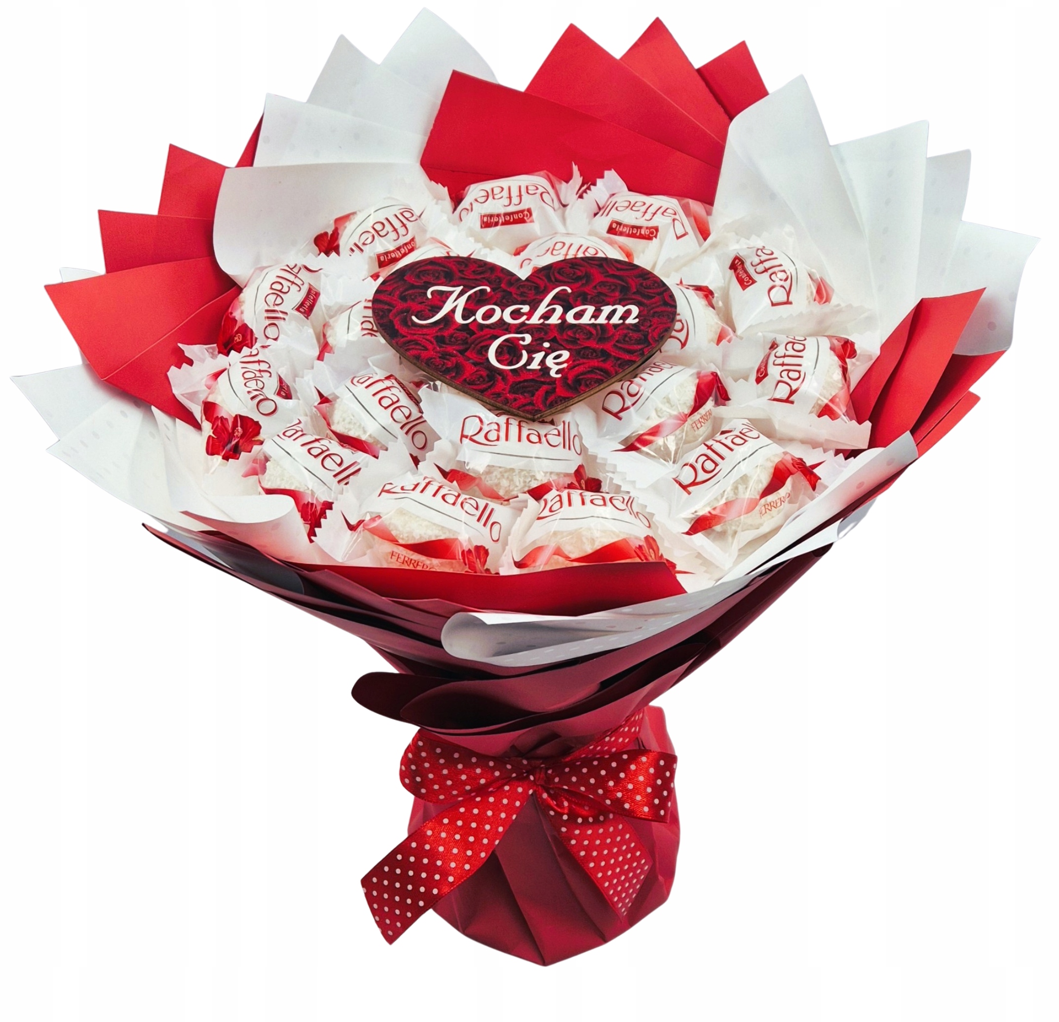 Słodki Bukiet Słodyczy Box Kosz Prezentowy na Urodziny Imieniny 18