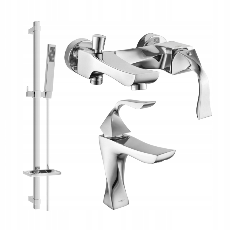 Mexen Estrella DQ02 vaňová súprava, chrómová 72303DQ02-00