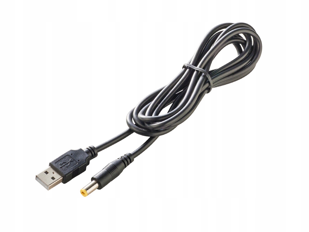

Kabel Usb Z Wtykiem 2,1x5,5 MM 1,5 MM Jack