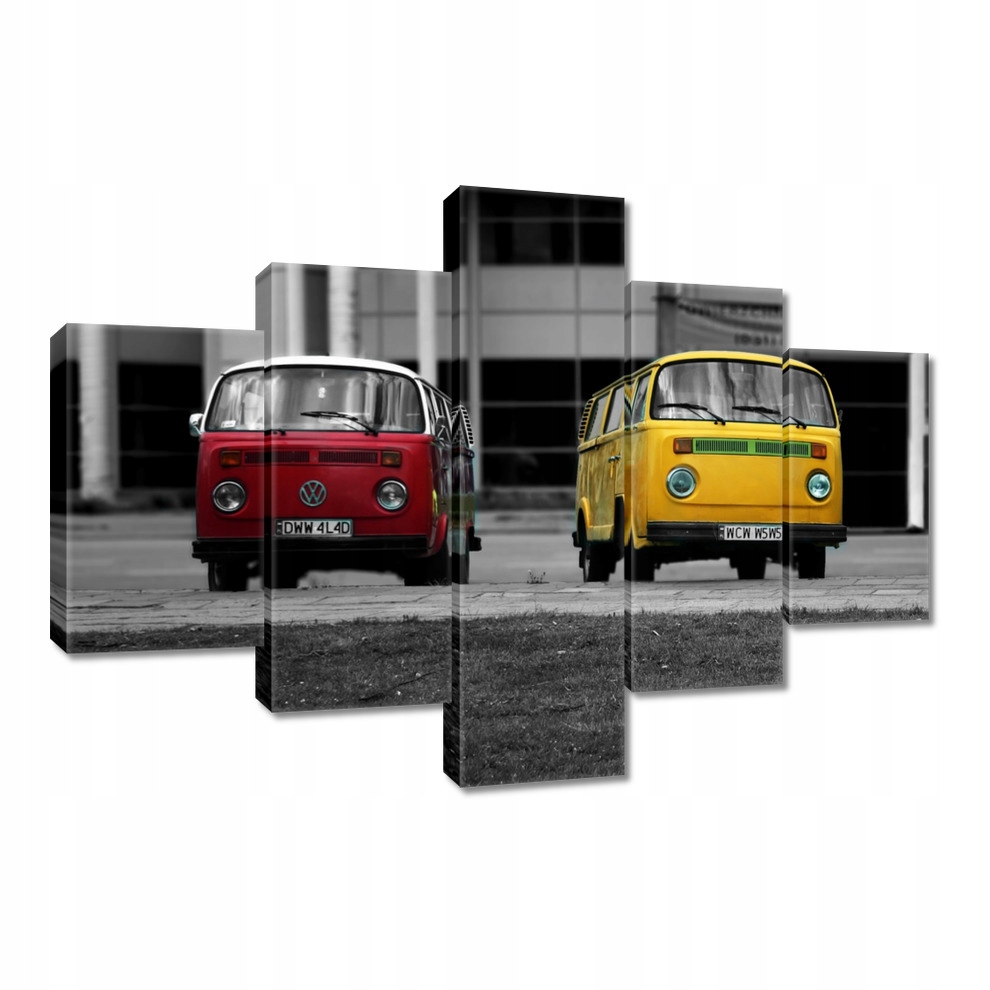 

Obrazy 100x70 Czerwony i żółty Vw