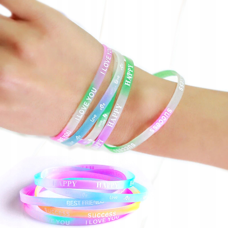 

Bransoletki best friends opaski Sportowe 10szt Bff