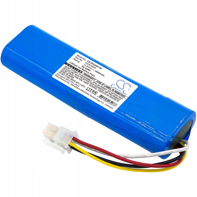 Baterie pro Philips Smart Pro Compact FC8776, 3400mAh