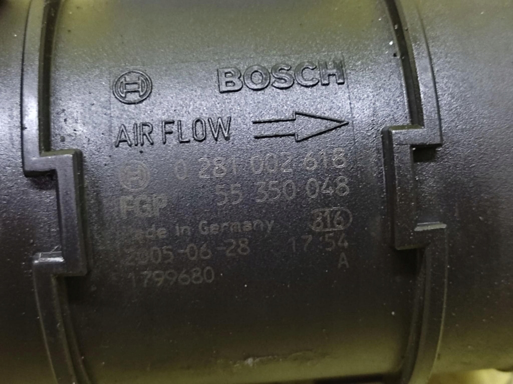 OPEL ASTRA H 1.7 D flow meter 0281002618