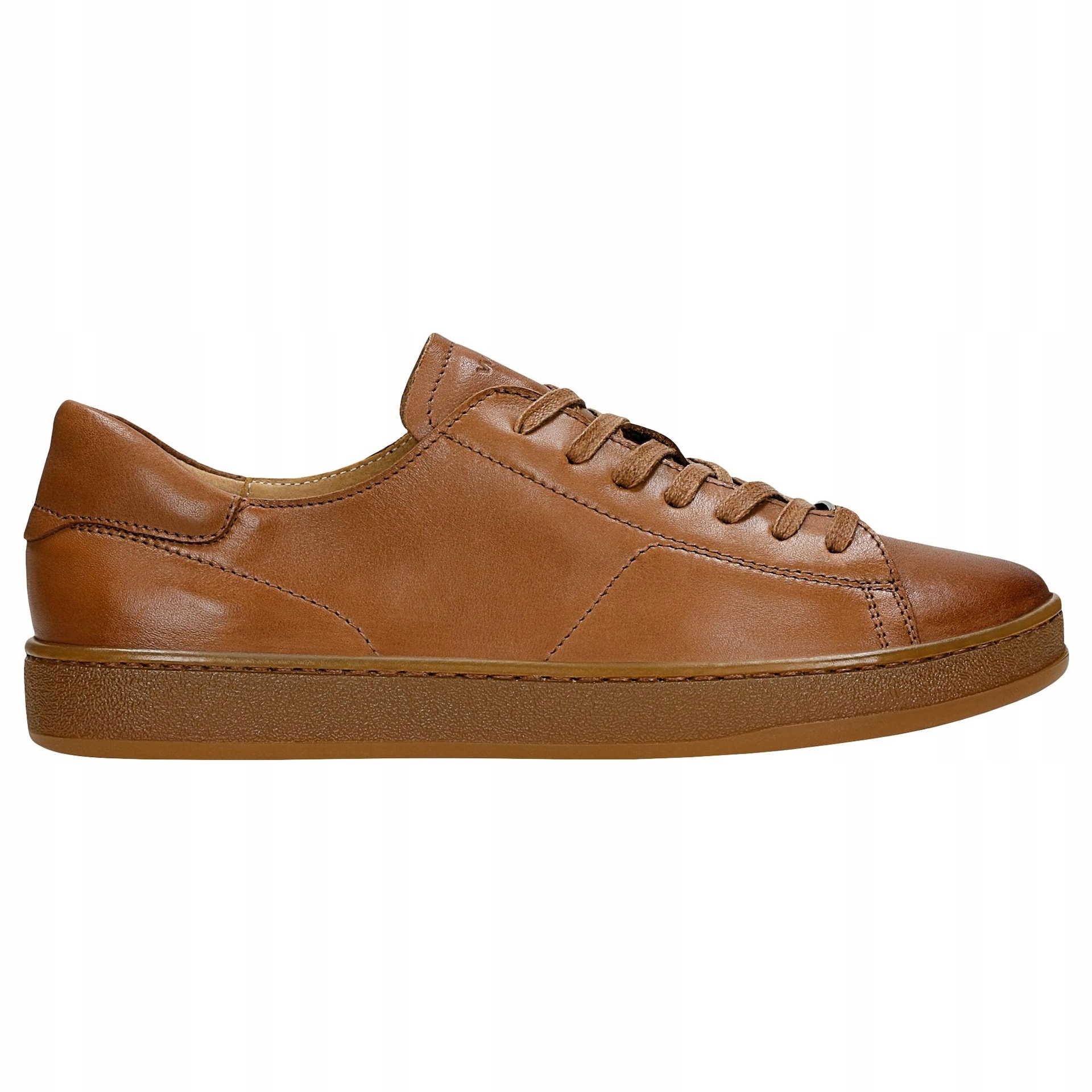 Hnědé dámské kožené tenisky vel. 36