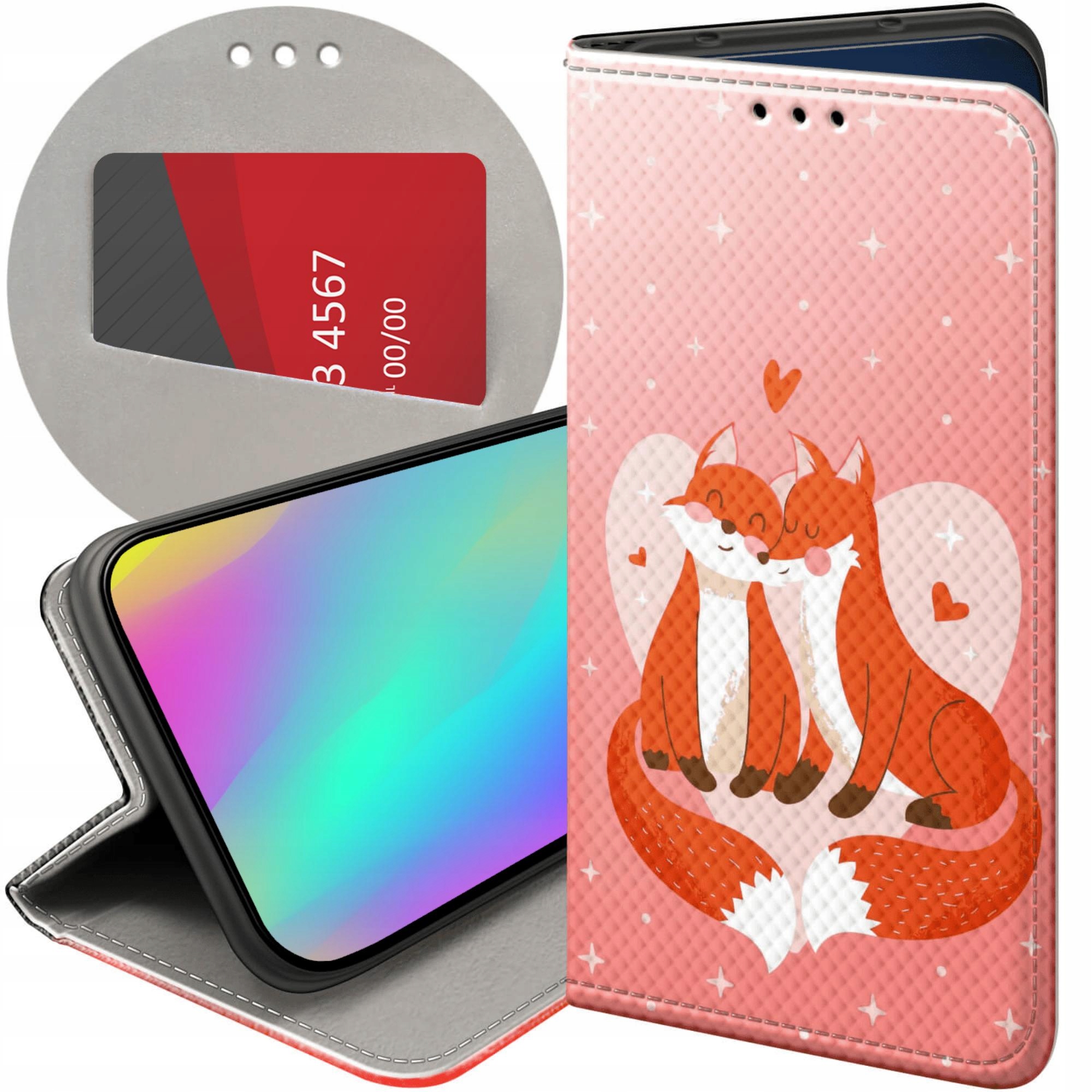 Etui Z Klapką Do Honor 400 Love Miłość Zakochanie Futerał Pokrowiec