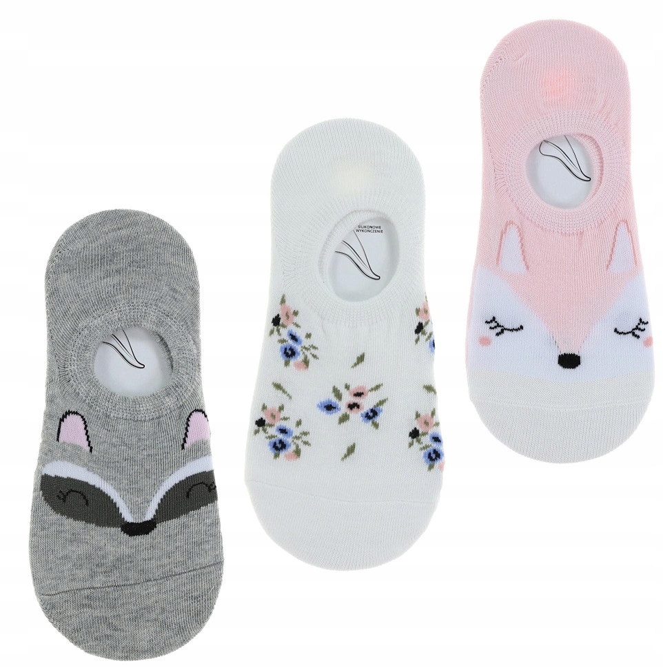 

3x Stopki baleriny silikon Moraj sneakers 38-41