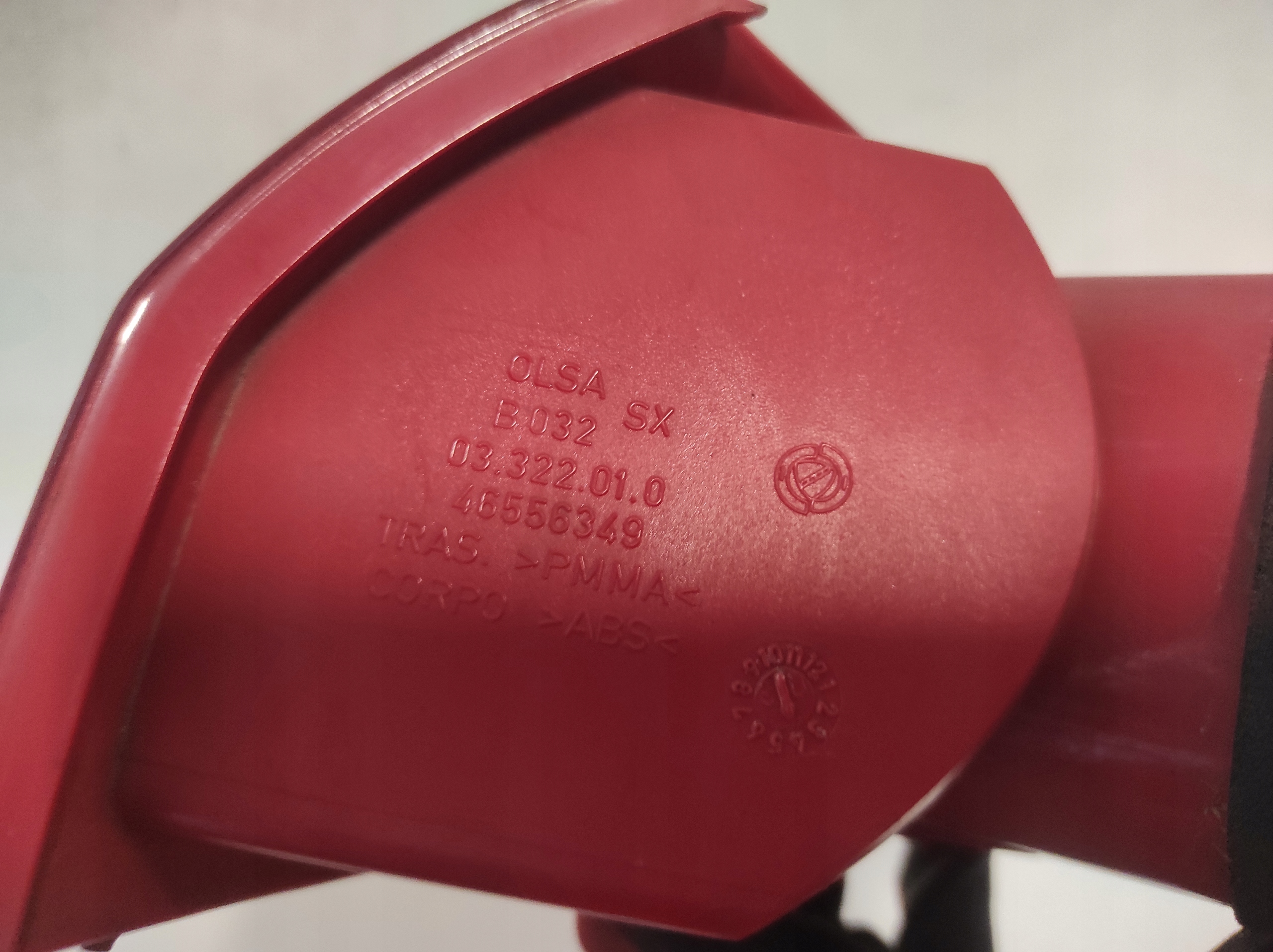 ALFA ROMEO 147 light left rear part left rear