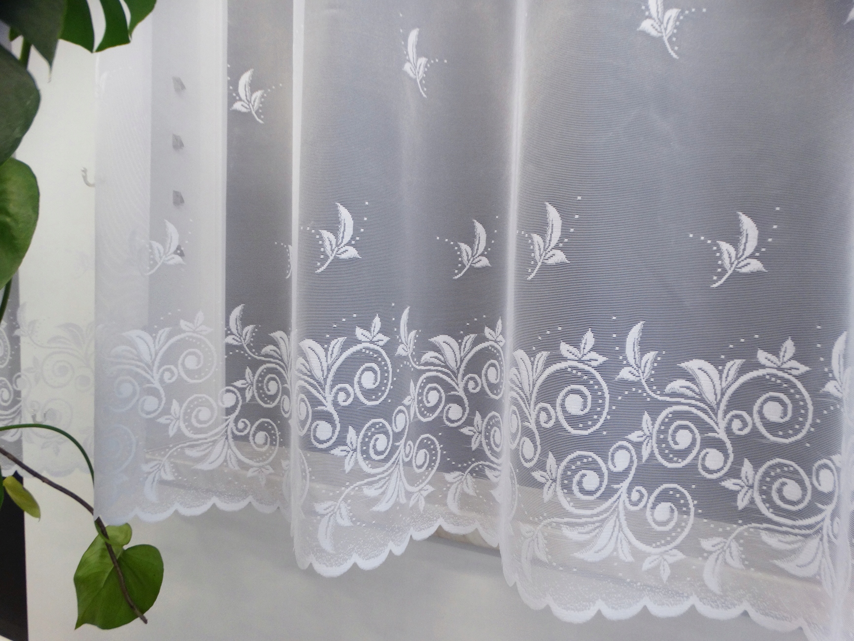 Mg Záclona 36028 Bílá 300x160cm Hotová Se Stužkou M