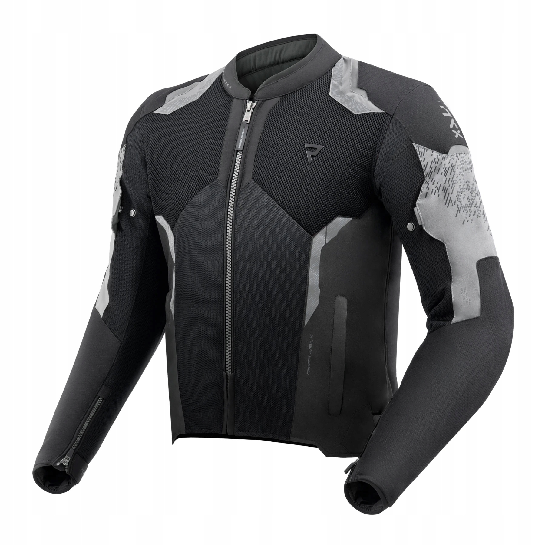 Motocyklová Bunda Rebelhorn Jax Textilná Membrána Mesh Na Mesto veľ. Xs
