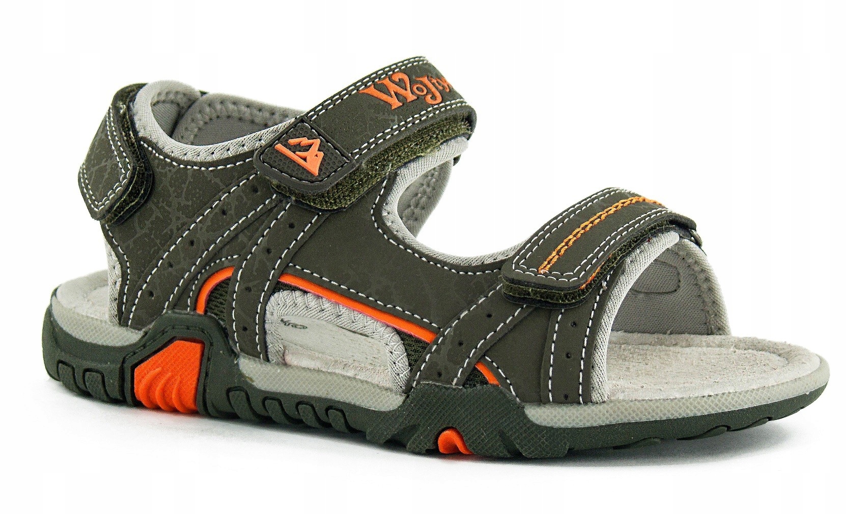 Sandały Chłopiuęce Wojtyłko S40621MIX Khaki 33