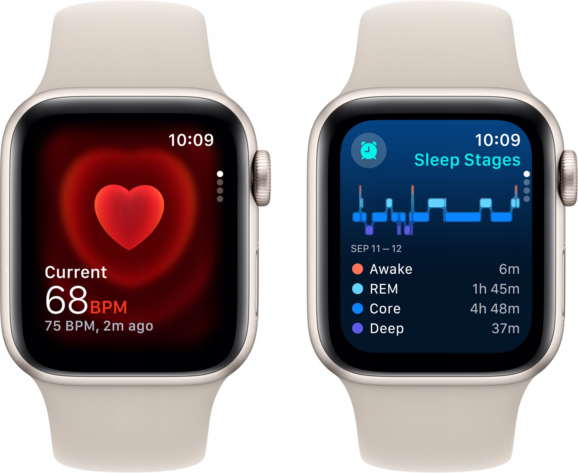 Smartwatch APPLE Watch SE 2gen GPS + Cellular 40mm Komunikacja Bluetooth