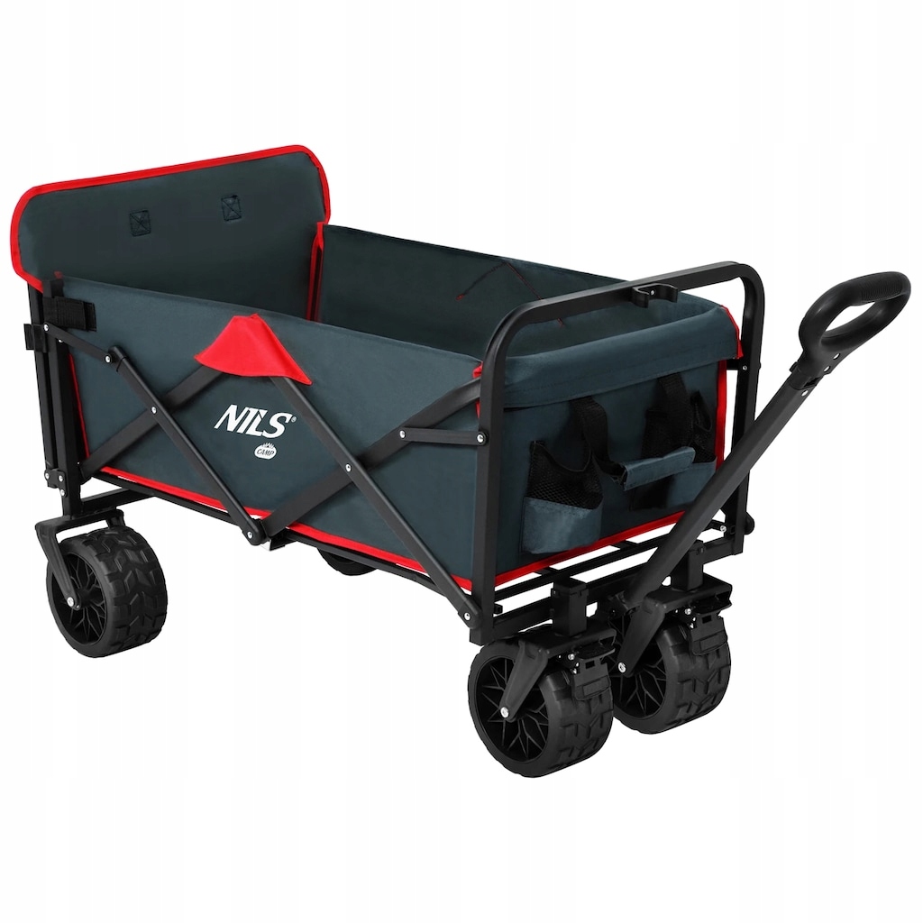 Wózek transportowy na plażę turystyczny Nils Camp NC2601 160L Antracyt