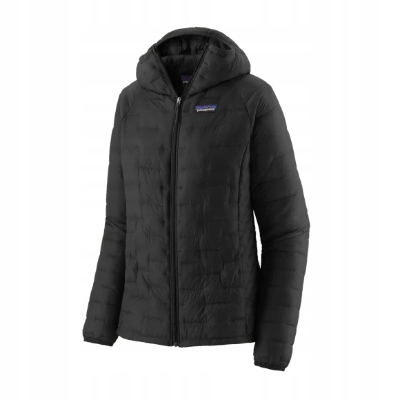 Kurtka damska Patagonia Micro Puff Hoody: Black Rozmiar: S