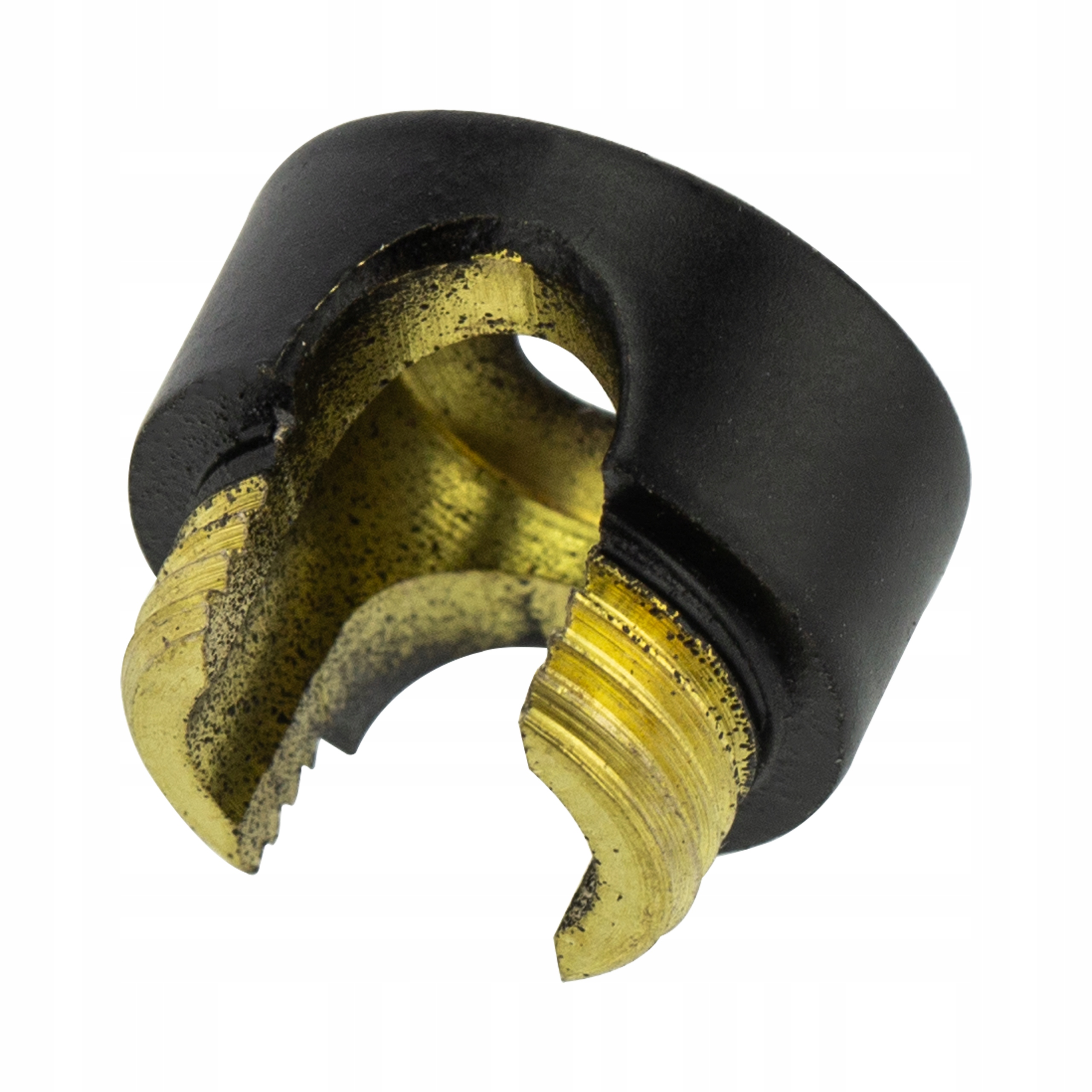 Uchwyt kabla przewodu ozdobny ścienny 16mm MOSIĄDZ Marka Alkri