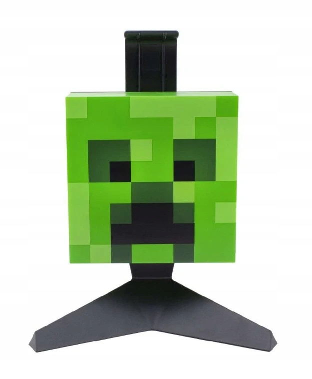 Lampička zelená hlava Creepera, Minecraft
