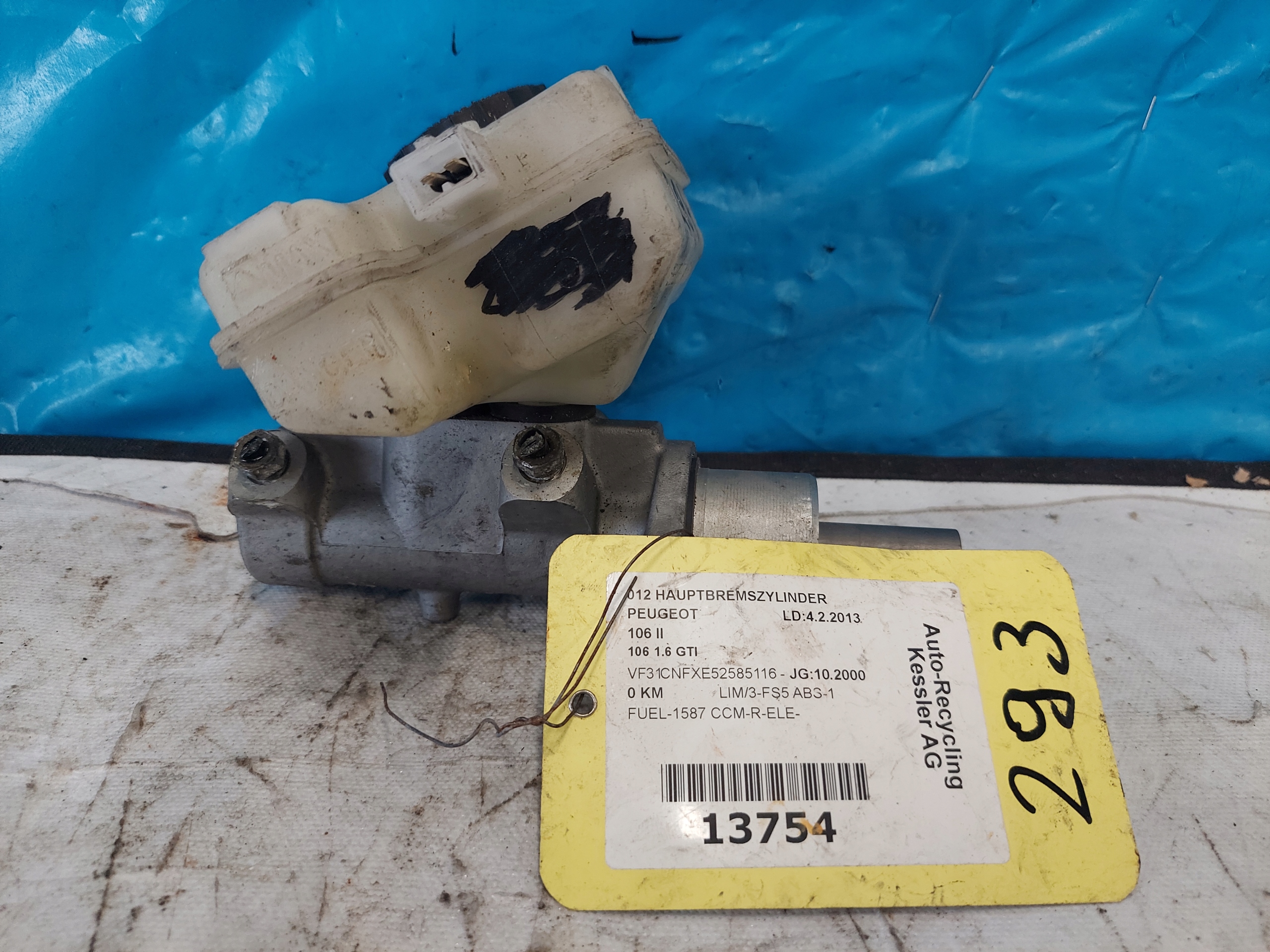 Servofreno PEUGEOT 106 1.6 GTI ATE