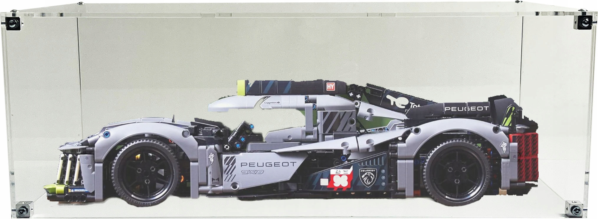 Vitrína Drewlandia pro sadu Lego 42156 Technic Peugeot 9X8 Le Mans