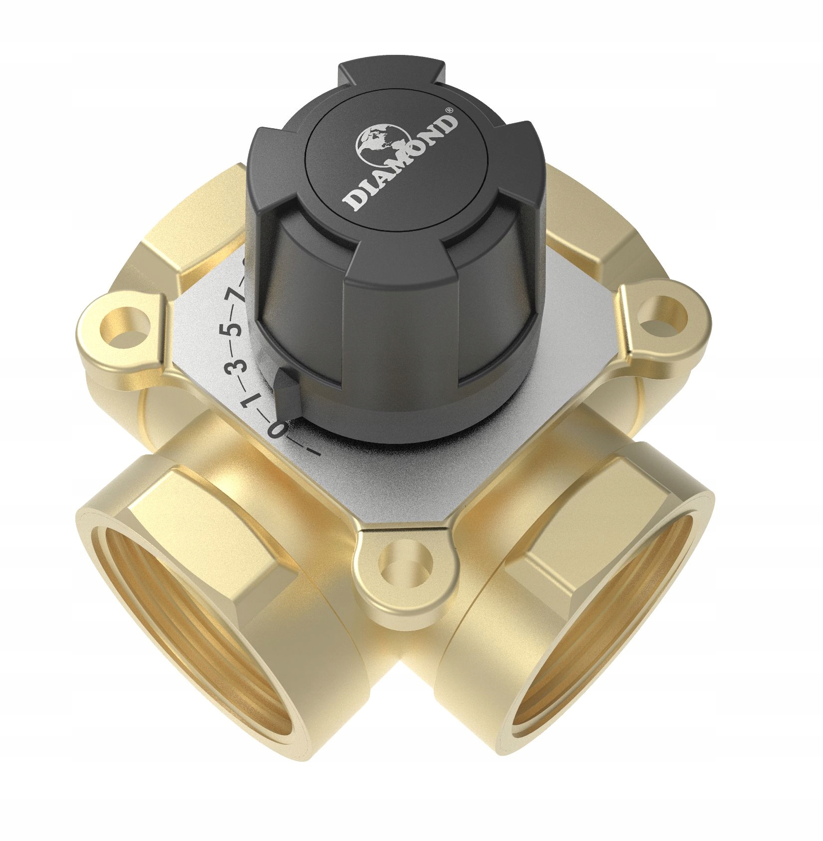 Zawór Mieszający Diamond 1'' czterodrogowy