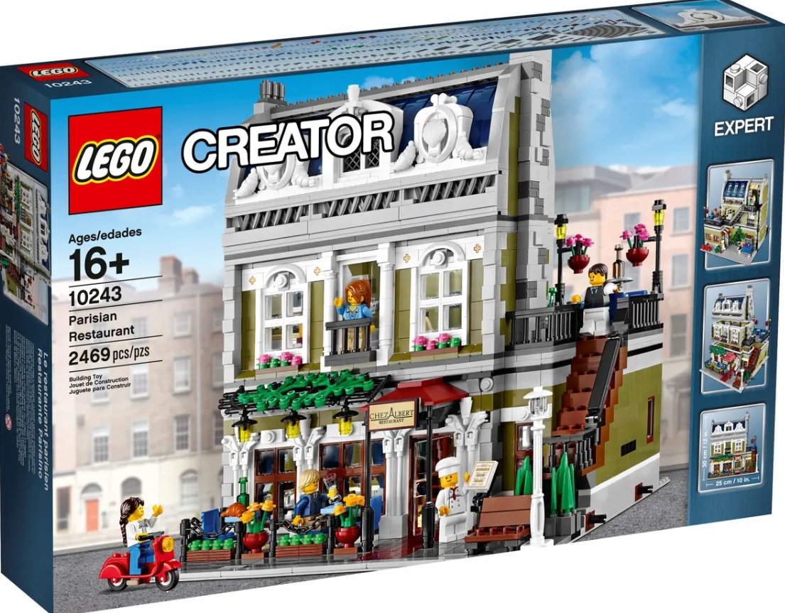 LEGO Creator Expert 10243 Zestaw Paryska Restauracja